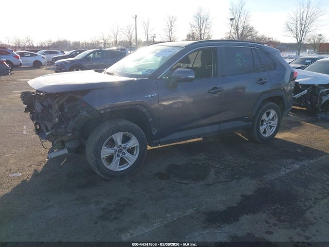 44347608 :رقم المزاد ، 2T3RWRFV6KW017087 vin ، 2019 Toyota Rav4 Hybrid Xle مزاد بيع