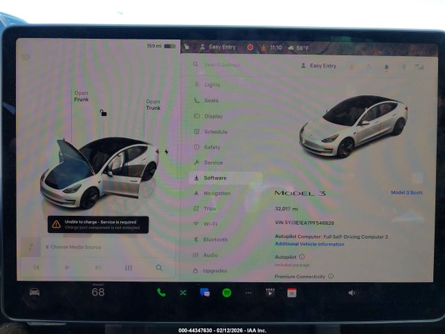 2023 TESLA MODEL 3 5YJ3E1EA7PF546828 Photo 6