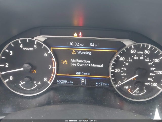 1N4BL4CV6MN407124 Nissan Altima Sr Fwd
