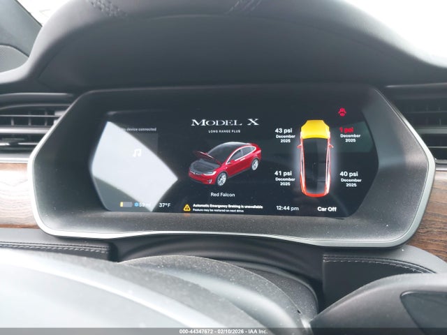 Продаж на аукціоні авто 2021 Tesla Model X, vin: 5YJXCAE22MF319557, номер лоту: 44347672