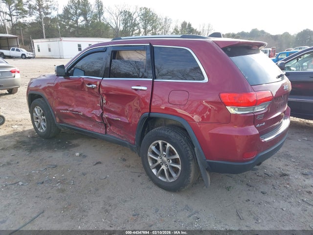 Aukcja sprzedaży 2014 Jeep Grand Cherokee Limited, vin: 1C4RJFBG1EC101281, numer aukcji: 44347694