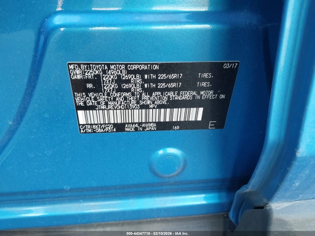 2017 TOYOTA RAV4 HYBRID JTMRJREV0HD113903 Photo 8