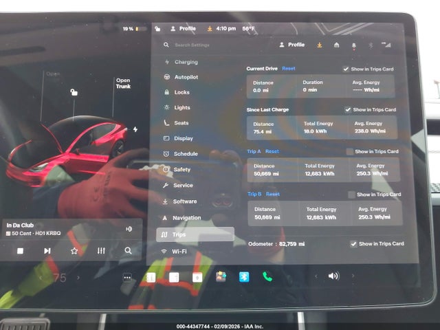 Продажа на аукционе авто 2019 Tesla Model 3 Long Range/performance, vin: 5YJ3E1EB8KF387237, номер лота: 44347744