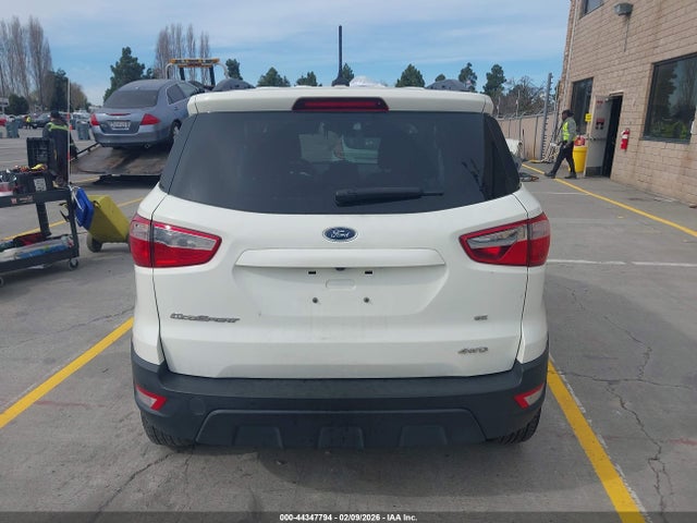 MAJ6S3GL1MC453978 Ford Ecosport Se