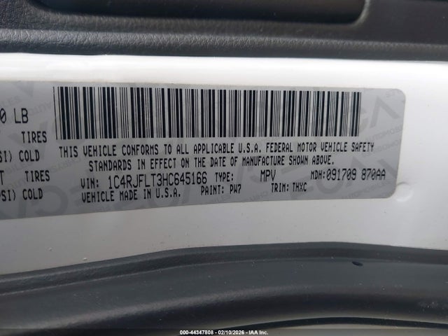 2017 JEEP GRAND CHEROKEE 1C4RJFLT3HC645166 Photo 8