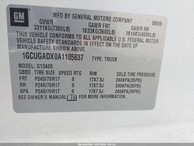 2010 CHEVROLET EXPRESS 1500 1GCUGADX0A1105837 Photo 8