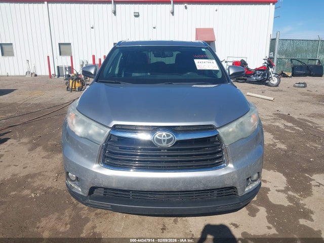 Toyota Highlander Limited V6 2016 5TDDKRFH2GS353165 Image 12