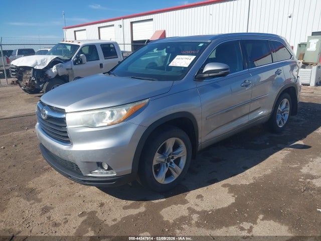 Toyota Highlander Limited V6 2016 5TDDKRFH2GS353165 Image 2