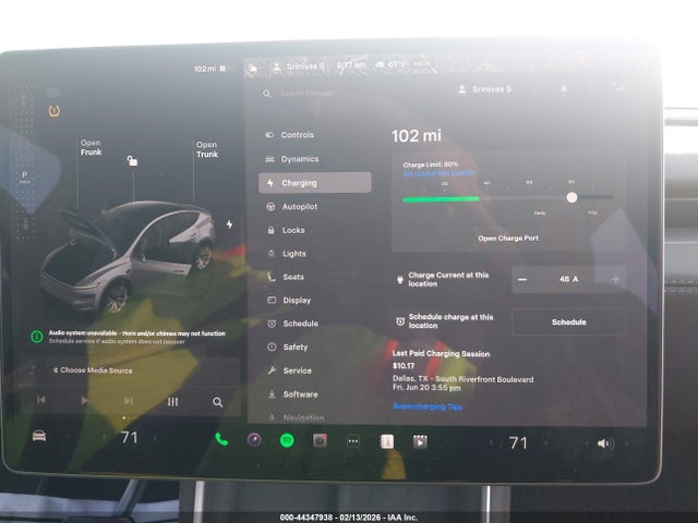 Продаж на аукціоні авто 2026 Tesla Model Y Long Range Launch Series/premium All-wheel Drive, vin: 7SAYGDEE9TA383212, номер лоту: 44347938