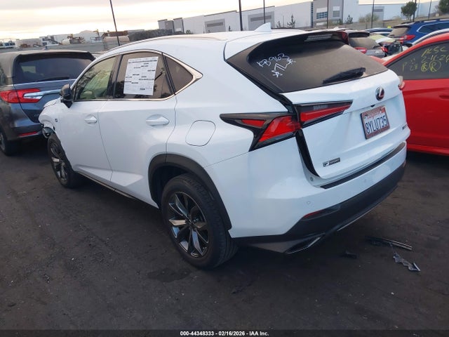 JTJSARBZ2M2202450 Lexus Nx 300 F Sport