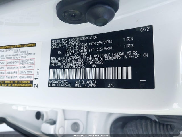 JTJSARBZ2M2202450 Lexus Nx 300 F Sport