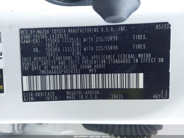 Toyota Corolla Cross Xle 2023 7MUDAAAG6PV056263 Image 9