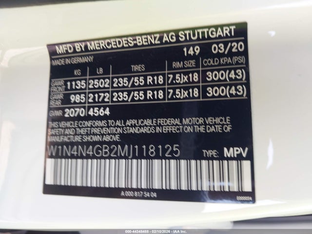 2021 MERCEDES-BENZ GLA 250 W1N4N4GB2MJ118125 Photo 8