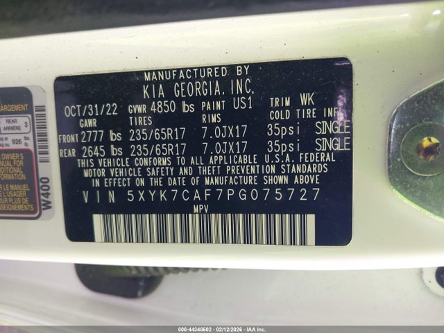 2023 KIA SPORTAGE 5XYK7CAF7PG075727 Photo 8