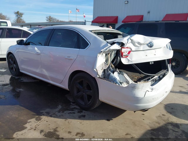 44348651 :رقم المزاد ، 1VWBP7A30DC080200 vin ، 2013 Volkswagen Passat 2.5l Se مزاد بيع