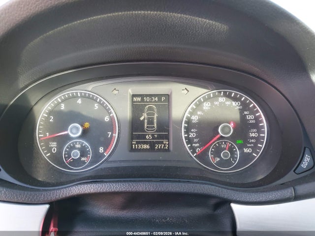 44348651 :رقم المزاد ، 1VWBP7A30DC080200 vin ، 2013 Volkswagen Passat 2.5l Se مزاد بيع