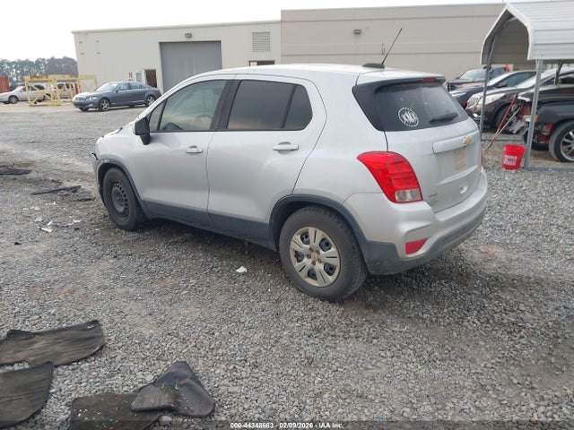 Aukcja sprzedaży 2018 Chevrolet Trax Ls, vin: 3GNCJKSB7JL410892, numer aukcji: 44348663