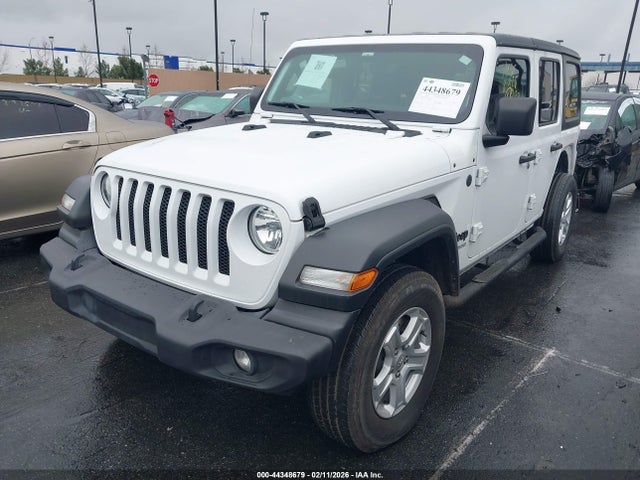 Продажа на аукционе авто 2022 Jeep Wrangler Unlimited Sport S 4x4, vin: 1C4HJXDNXNW166982, номер лота: 44348679