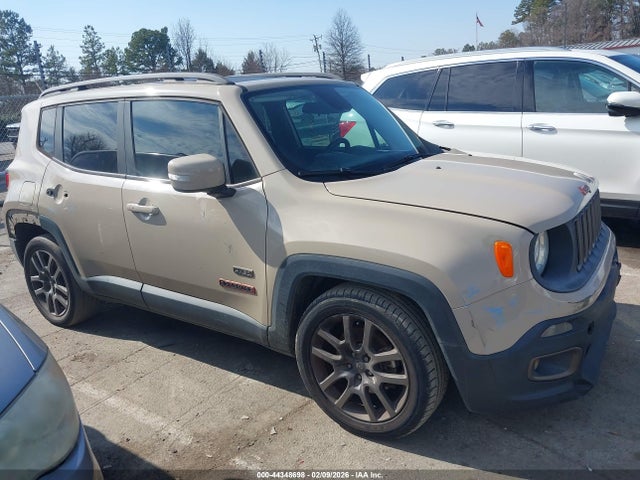 Продажа на аукционе авто 2016 Jeep Renegade 75th Anniversary, vin: ZACCJABT7GPC62433, номер лота: 44348698