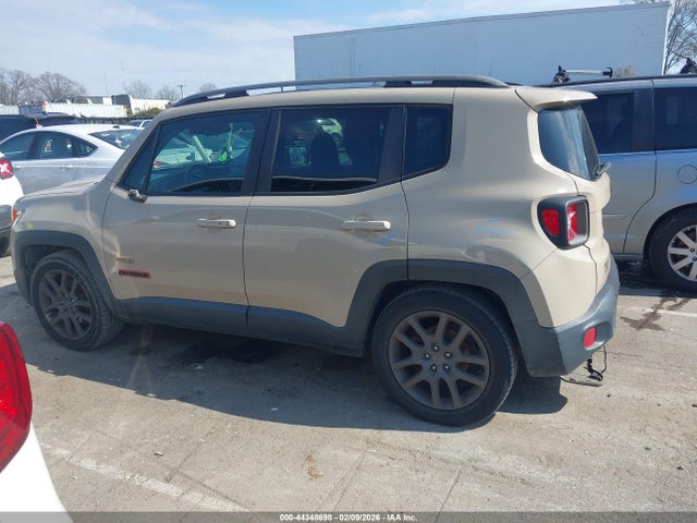 Продажа на аукционе авто 2016 Jeep Renegade 75th Anniversary, vin: ZACCJABT7GPC62433, номер лота: 44348698