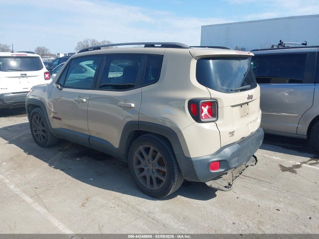 Продажа на аукционе авто 2016 Jeep Renegade 75th Anniversary, vin: ZACCJABT7GPC62433, номер лота: 44348698