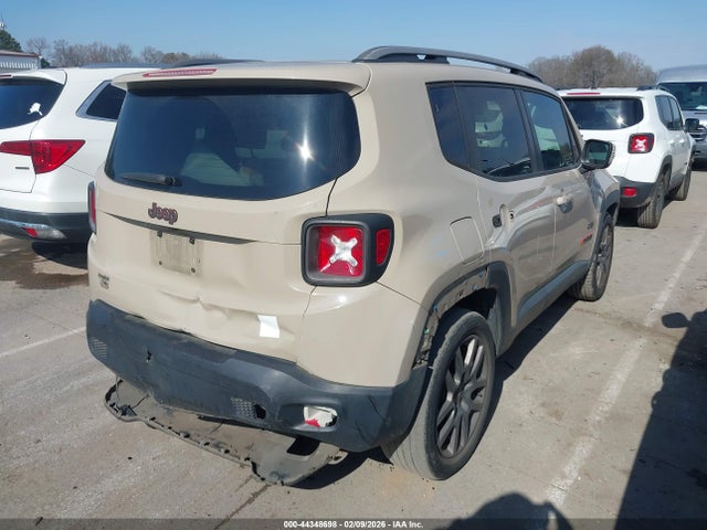 Продажа на аукционе авто 2016 Jeep Renegade 75th Anniversary, vin: ZACCJABT7GPC62433, номер лота: 44348698
