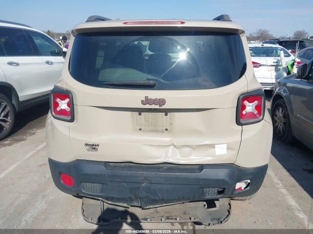 Продажа на аукционе авто 2016 Jeep Renegade 75th Anniversary, vin: ZACCJABT7GPC62433, номер лота: 44348698