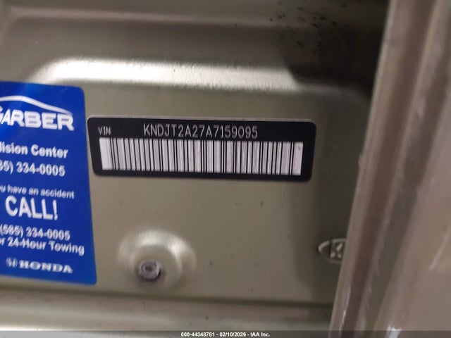2010 KIA SOUL KNDJT2A27A7159095 Photo 8