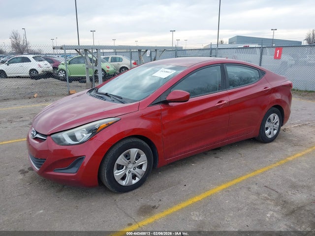 2016 HYUNDAI ELANTRA 5NPDH4AEXGH743340 Photo 1