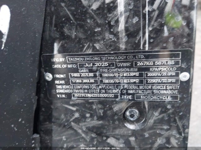 Zhilong Q-max 2025 HZ2TCDM42S1009192 Image 10