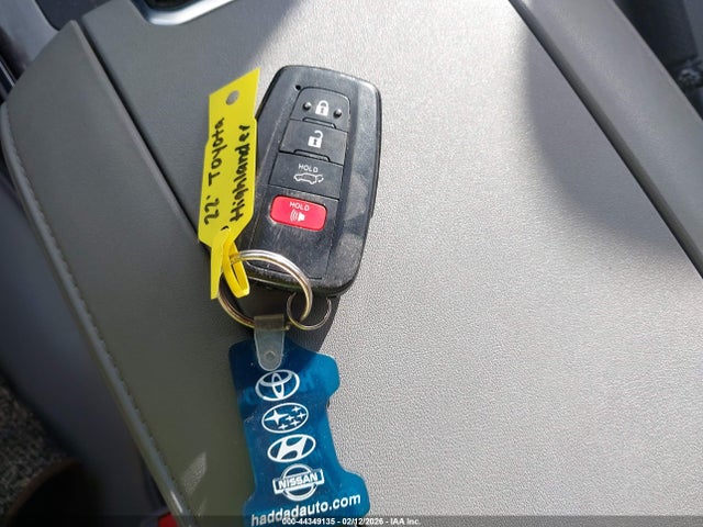 5TDXBRCHXNS547201 Toyota Highlander Hybrid Limited