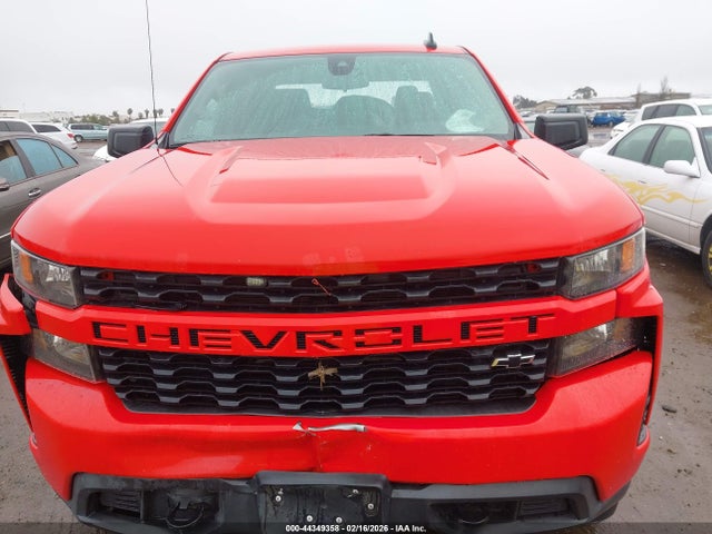 3GCPWBEK8MG455912 Chevrolet Silverado 1500 2wd Short Bed Custom