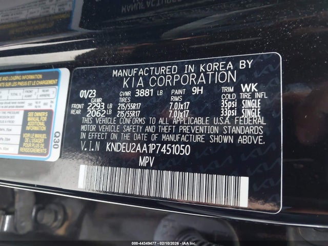 KIA SELTOS S 2023 KNDEU2AA1P7451050 Image 9