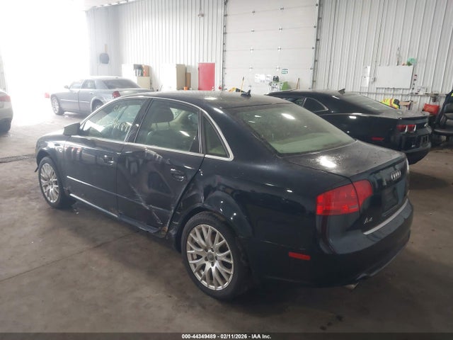 2008 AUDI A4 WAUDF78E28A166046 Photo 2