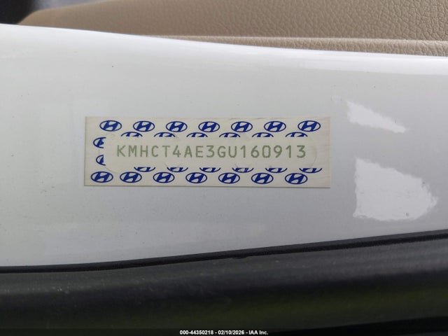 KMHCT4AE3GU160913 Hyundai ACCENT SE