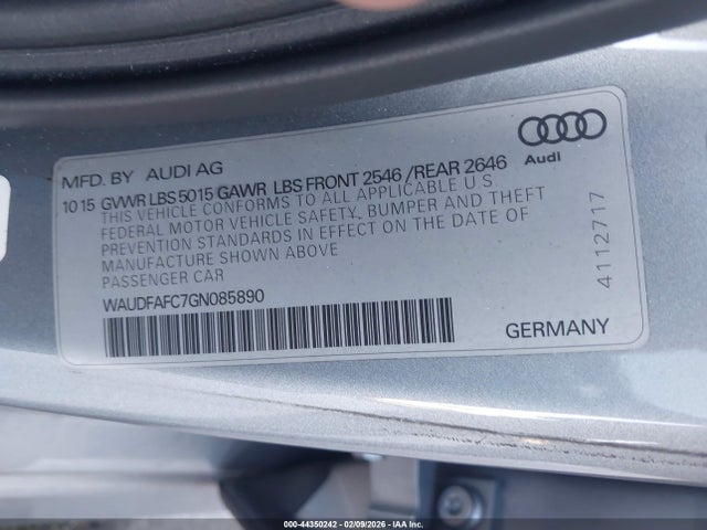 2016 AUDI A6 WAUDFAFC7GN085890 Photo 8