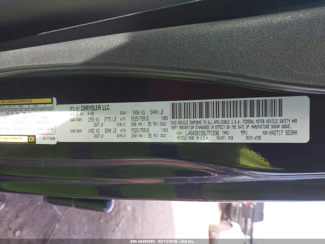 Продаж на аукціоні авто 2009 Jeep Wrangler Unlimited X, vin: 1J4GA39159L771536, номер лоту: 44350292