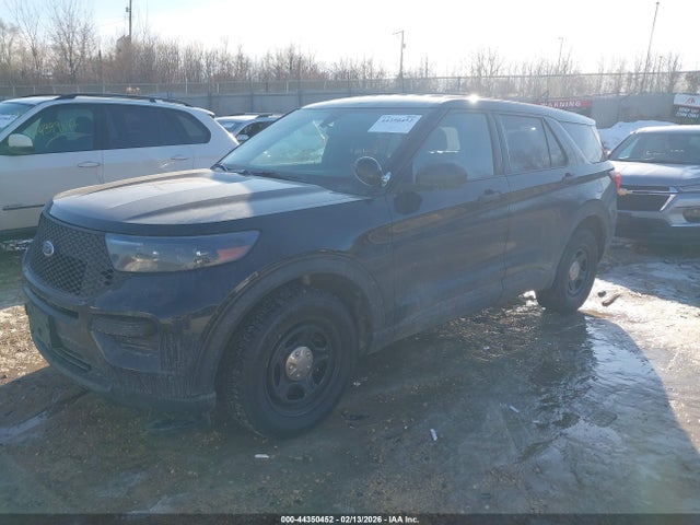 2021 FORD POLICE INTERCEPTOR UTILITY 1FM5K8ABXMGB53153 Photo 1