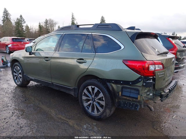 Продаж на аукціоні авто 2017 Subaru Outback 2.5i Limited, vin: 4S4BSANC4H3208237, номер лоту: 44350481