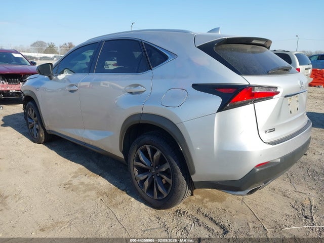 Aukcja sprzedaży 2017 Lexus Nx 200t F Sport, vin: JTJYARBZ5H2056531, numer aukcji: 44350505