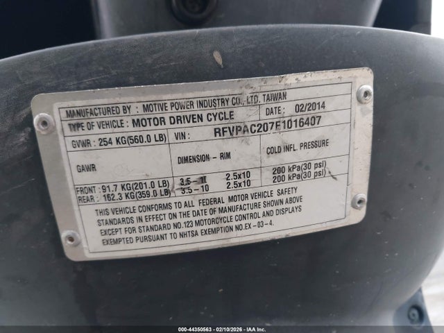 Genuine Scooter Co. Buddy 125 2014 RFVPAC207E1016407 Image 10