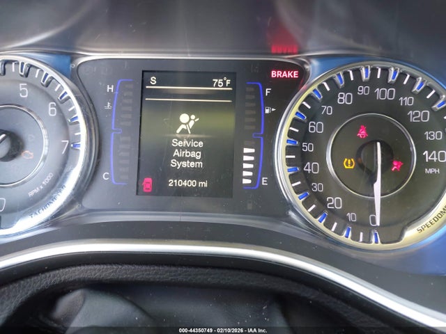 44350749 :رقم المزاد ، 1C3CCCAB5GN136759 vin ، 2016 Chrysler 200 Limited مزاد بيع