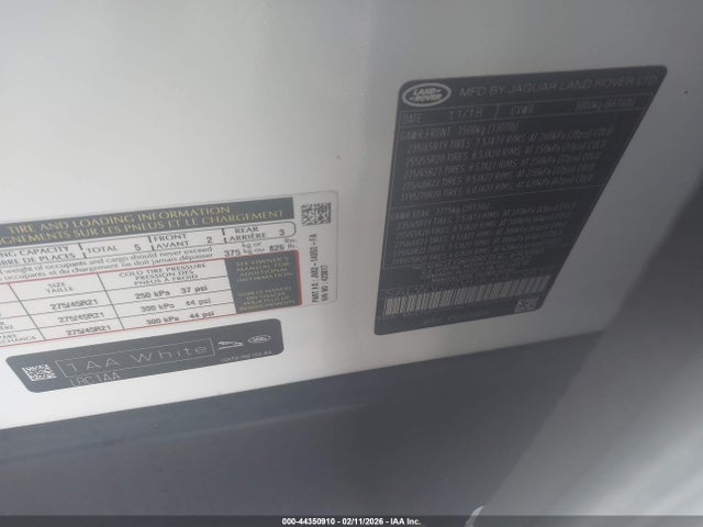 2019 LAND ROVER RANGE ROVER SPORT SALWV2SV6KA423817 Photo 8