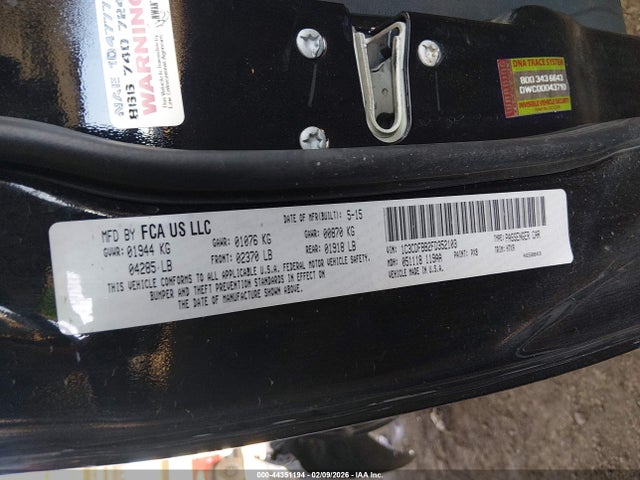 Dodge DART SXT 2015 1C3CDFBB2FD352103 Image 9