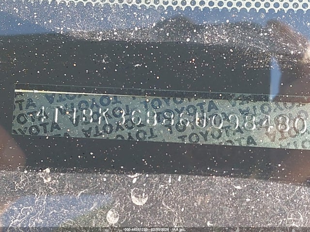 2006 TOYOTA AVALON 4T1BK36B86U098480 Photo 8