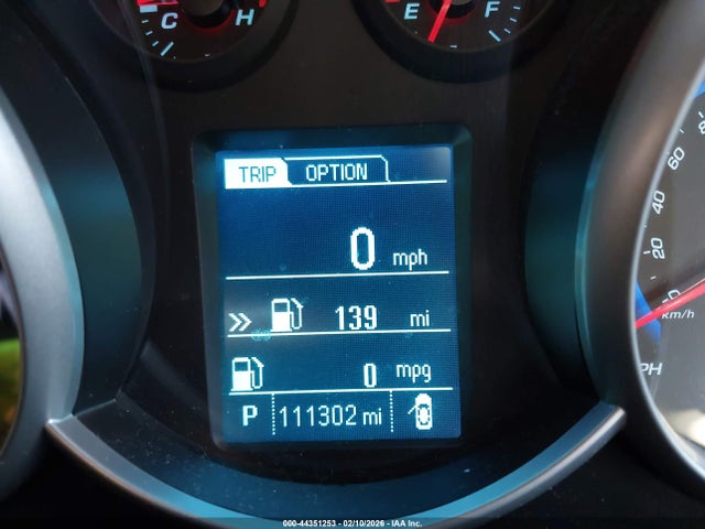 1G1PC5SG2G7182033 Chevrolet Cruze Limited Ls Auto
