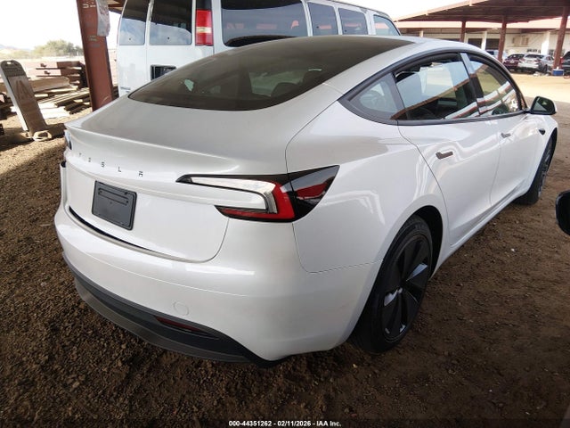 Продажа на аукционе авто 2026 Tesla Model 3 Premium Rear-wheel Drive/standard Rear-wheel Drive, vin: 5YJ3E1EA3TF133623, номер лота: 44351262