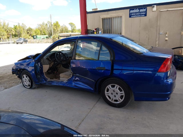 Продаж на аукціоні авто 2005 Honda Civic Vp, vin: 2HGES16355H561774, номер лоту: 44351287