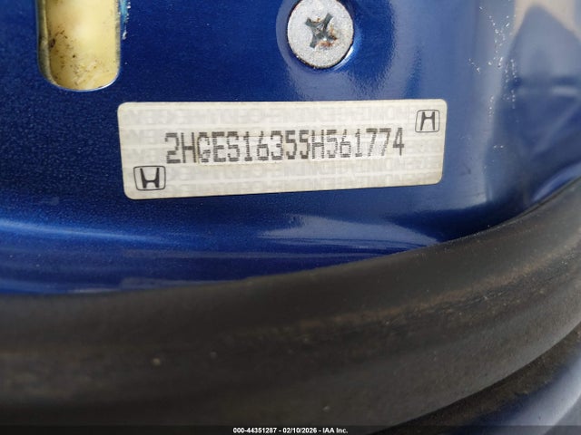 Продаж на аукціоні авто 2005 Honda Civic Vp, vin: 2HGES16355H561774, номер лоту: 44351287