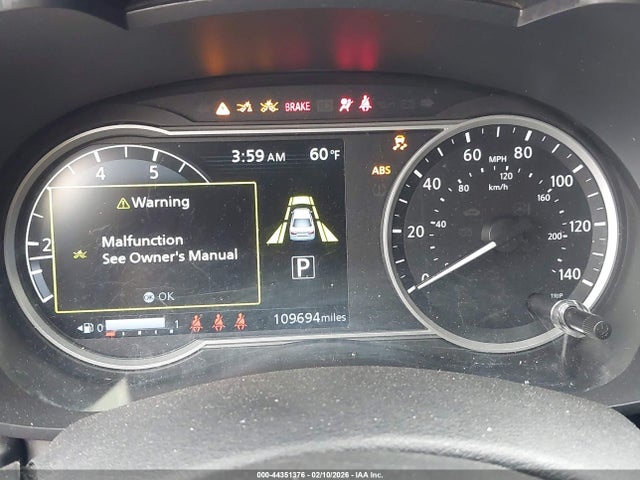 2022 Nissan Versa 1.6 Sr Xtronic Cvt მანქანა იყიდება აუქციონზე, vin: 3N1CN8FV1NL839832, აუქციონის ნომერი: 44351376